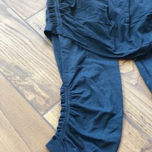Athleta leggings with skirt detail